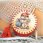Сумки и аксессуары handmade. Livemaster - original item Handbag Owl-embroiderer. Handmade.