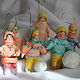 Christmas decorations made of cotton, a series of 'Cheerful kids', Christmas decorations, Great Ustyug,  Фото №1