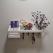 Для дома и интерьера handmade. Livemaster - original item Key box-wall shelf. Handmade.