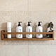 Bathroom shelf, 60 cm. Shelves. Foxwoodrus. Online shopping on My Livemaster.  Фото №2