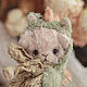 Заказать Дракон. Тедди Котенок 8 см/ Teddy Cat (Kitten). Cozy Josie. Ярмарка Мастеров. . Мишки Тедди Фото №3