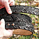 Order Leather belt handmade. schwanzchen. Livemaster. . Straps Фото №3