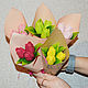  Букет тюльпанов 3 бутона, Мыло, Москва,  Фото №1