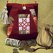 Русский стиль handmade. Livemaster - original item Handbag with Slavic symbols of PROSPERITY. Handmade.