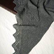 Объёмный шарф бактус в cтиле "Бохо"
