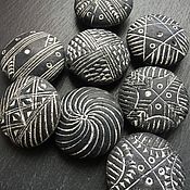 МОРЕ ВНУТРИ - африканские бусины из стекла ручной работы