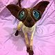 Sphinx bald cat Siamese color. Stuffed Toys. Lebedeva Lyudmila (knitted toys). Online shopping on My Livemaster.  Фото №2