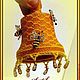 колокольчик из бисера "медовый", Колокольчики, Воронеж,  Фото №1