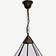 Glass chandelier in Gothic style Hermione 3 lamps. Chandeliers. tiffanarium (Tiffanarium). My Livemaster. Фото №5