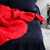 Duvet cover linen flounced bed Shabbychic/Christmas gift