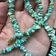 Бусы из натуральной узбекской бирюзы 5. Бусы. gemstone. Ярмарка Мастеров.  Фото №6