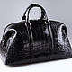 Дорожная сумка, спортивная из кожи крокодила IMA0623B4. Дорожная сумка. CrocShop товары из экзотической кожи. Ярмарка Мастеров.  Фото №5