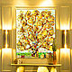 Cuadro grande pera de oro. Grushevoe árbol. El árbol de la vida, Pictures, St. Petersburg,  Фото №1