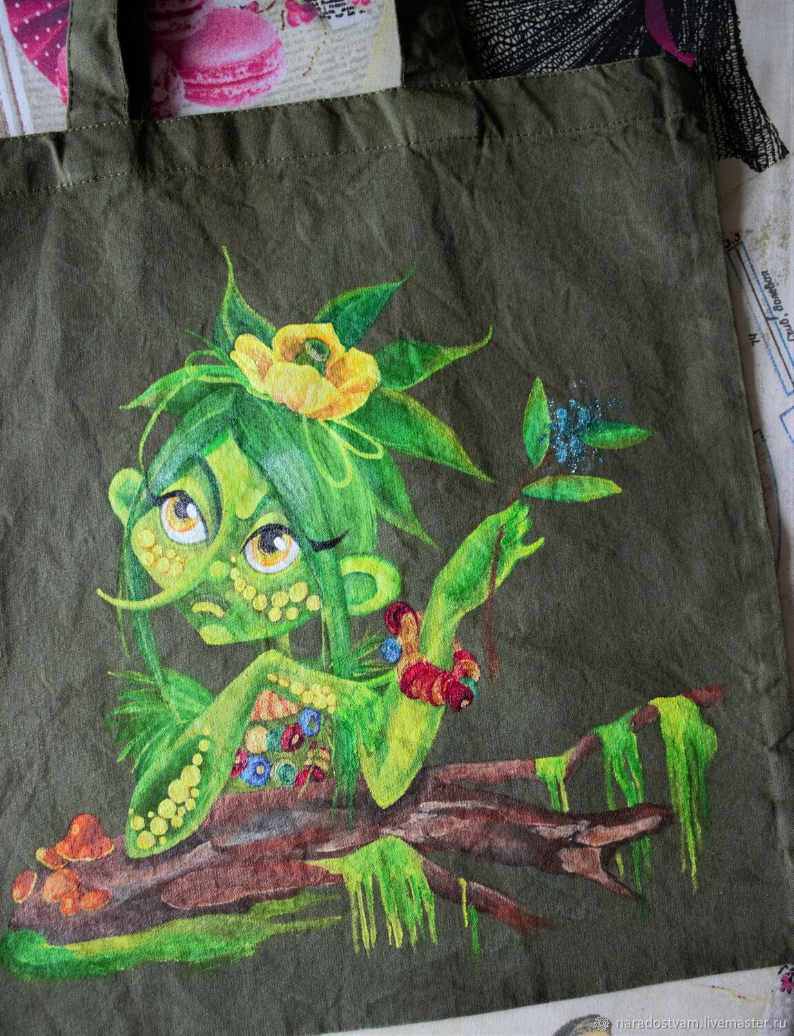 Кикимора болотная рисунок детский