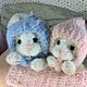 Заказать Игрушка ручной работы Котенок в шапочке. Елена (KuKuRuZa-ART). Ярмарка Мастеров. . Амигуруми куклы и игрушки Фото №3