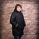 Зимняя куртка "Черный пёс". Куртки. Студия Абрикос. Интернет-магазин Ярмарка Мастеров.  Фото №2