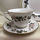 Винтаж: Сет для завтрака «June Garland»-2 от Royal Worcester. Кодлер. Сервизы винтажные. Vintage My Story (Ирина). Интернет-магазин Ярмарка Мастеров.  Фото №2