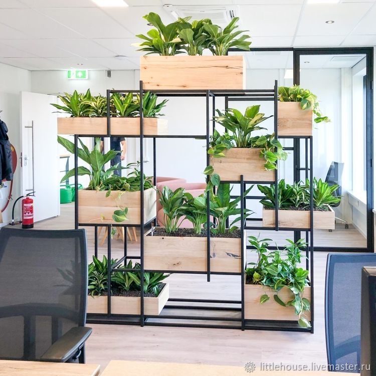 Кашпо перегородка Лофт – заказать на Ярмарке Мастеров – QT8OWRU | Кашпо ...