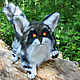 Cat-raccoon from deep space. Realistic toy still life, fantasy. Stuffed Toys. ATola. My Livemaster. Фото №6