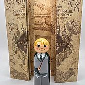 Сувениры и подарки handmade. Livemaster - original item Draco Malfoy doll interior. Handmade.