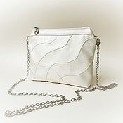 Свадебный салон handmade. Livemaster - original item Pearl clutch handbag, white wedding clutch, Prom handbag, 345. Handmade.