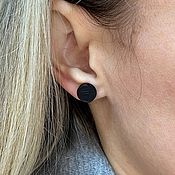Украшения handmade. Livemaster - original item Earrings-ear-stud with a talisman of Veles(black hornbeam). Handmade.