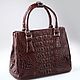 Сумка из кожи крокодила IMA0625VK1. Сумка через плечо. CrocShop товары из экзотической кожи. Ярмарка Мастеров.  Фото №11