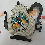 Для дома и интерьера handmade. Livemaster - original item Clock kettle for kitchen. Handmade.
