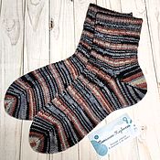 Мужская одежда handmade. Livemaster - original item Woolen socks. Handmade.