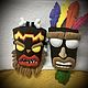 Игрушка Аку-Аку  / Aku Aku / персонаж Crash Bandicoot  / Крэш Бандикут. Мягкие игрушки. Галина Додонова. Ярмарка Мастеров.  Фото №4