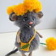 Mouse, Sunny dandelion. Stuffed Toys. Natalya Spiridonova. My Livemaster. Фото №5