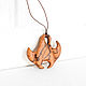 Order Pendant-Amulet made of wood ' manta'. OakForest Wooden Jewelry. Livemaster. . Pendant Фото №3