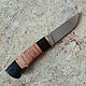 Knife 'Sherwood' 95h18 birch bark hornbeam. Knives. Artesaos e Fortuna. Online shopping on My Livemaster.  Фото №2