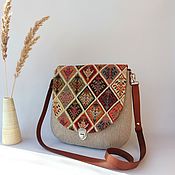 Сумки и аксессуары handmade. Livemaster - original item Crossbody bag, shoulder bag 