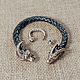 Bracelet 'Capricorns' bronze. Braided bracelet. Belogor.store (belogorstore). Online shopping on My Livemaster.  Фото №2