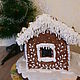 Gingerbread house small. Doll houses. Tasty and beautiful gingerbread (chudopryaniki). Online shopping on My Livemaster.  Фото №2