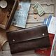 Sequoia Big Leather Travel Wallet, Purse, St. Petersburg,  Фото №1
