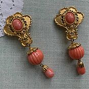Винтаж handmade. Livemaster - original item Vintage Clips Jose Maria Barrera for Avon Vintage Earrings. Handmade.