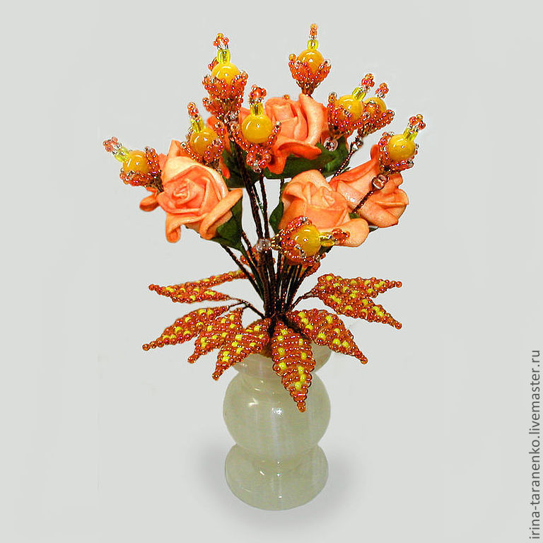 Flowers in a vase opal onyx

