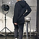 Order Fashionable tracksuit, women's sweatshirt oversize and track pants. Lara (EnigmaStyle). Livemaster. . Tracksuits Фото №3