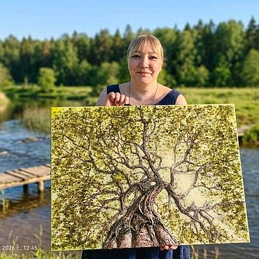 Картины и панно ручной работы. Ярмарка Мастеров - ручная работа "Дерево изобилия". Handmade.