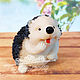 soap: ' Funny hedgehog ' souvenir gift for children animals, Miniature figurines, Moscow,  Фото №1