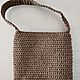 Сумка вязаная как из Pinterest. Сумка-шоппер. Karamelka_bags. Ярмарка Мастеров.  Фото №4