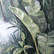 Bali oil painting 50 x 60 cm palm trees. Pictures. Viktorianka. My Livemaster. Фото №5
