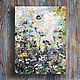 Oil painting Flower oil painting Spring lawn, Pictures, Moscow,  Фото №1