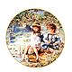 Porcelain/decorative plate, 1991, America, Vintage plates, Munster,  Фото №1