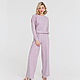 Jumper and trousers pink silver with lurex shiny. Suits. mozaika-rus. My Livemaster. Фото №4