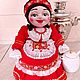 Грелка на чайник. Народные сувениры. Elena-kuzminova. Ярмарка Мастеров.  Фото №6
