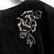 Black rose velvet brooch. Brooches. natalya-4 (natalya-4). My Livemaster. Фото №5
