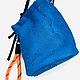 Сумка мешок Blue. Сумка через плечо. 21:21 bags. Интернет-магазин Ярмарка Мастеров.  Фото №2